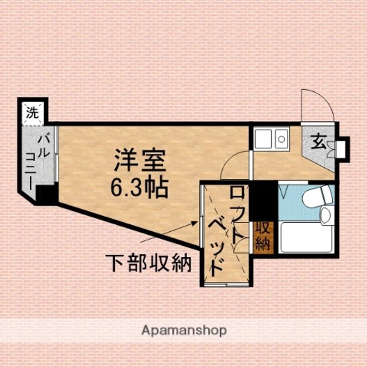 アメリカン ドリームの間取り