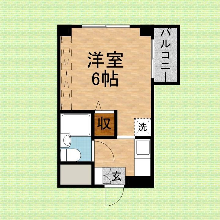 エーデルワイス志木305の間取り