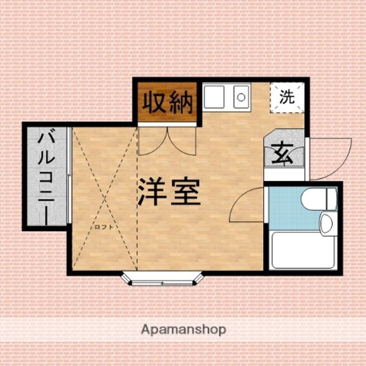 プラザウイング101の間取り