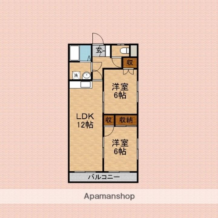 サンパール志木の間取り