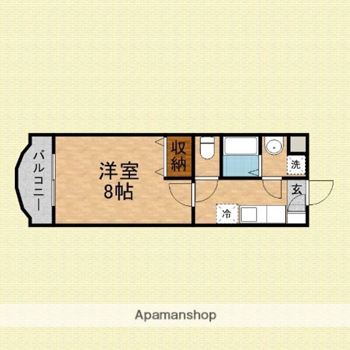 アヴァンセ306の間取り