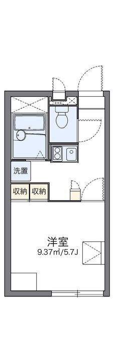 レオパレスミニョンの間取り