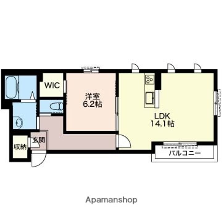 グランフェーブの間取り