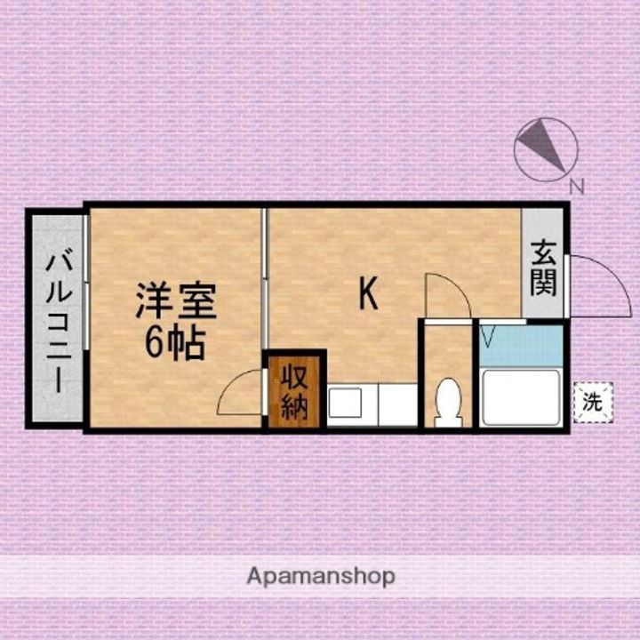 ハイツオオツカの間取り