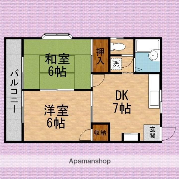 メゾン・ド・ティアラの間取り