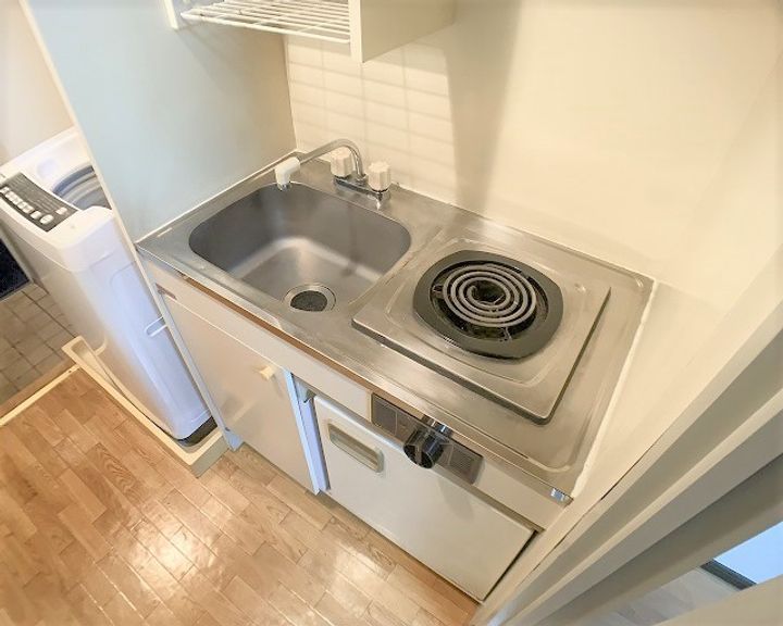 グランピア朝霞のキッチン