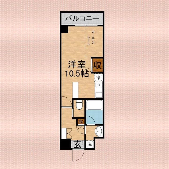 サンマリー鶴瀬の間取り