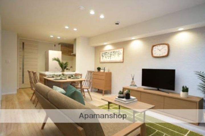 埼玉県志木市本町5丁目の賃貸マンションの居間
