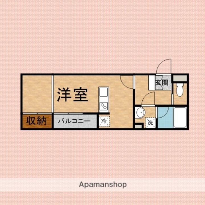 埼玉県富士見市東みずほ台2丁目の賃貸マンションの間取り