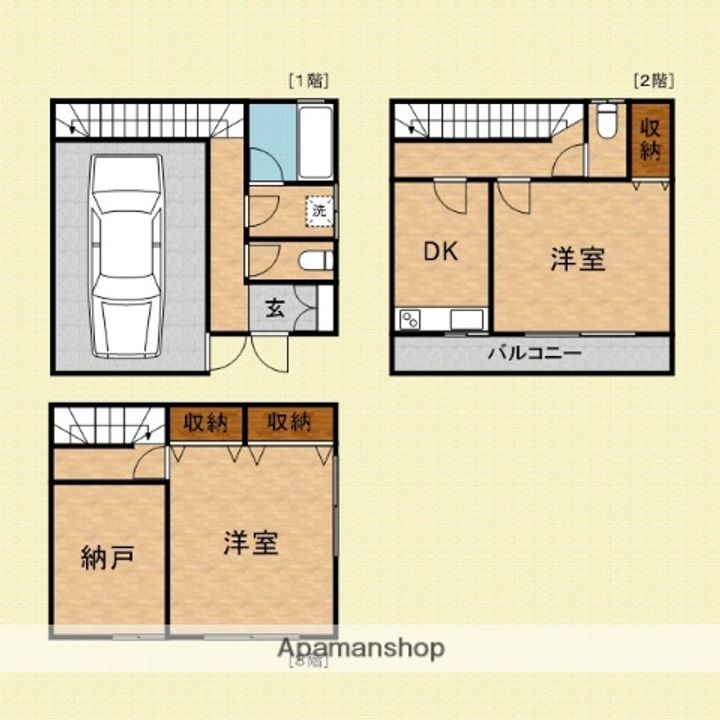 埼玉県富士見市水谷東3丁目(一戸建)の賃貸物件の間取り