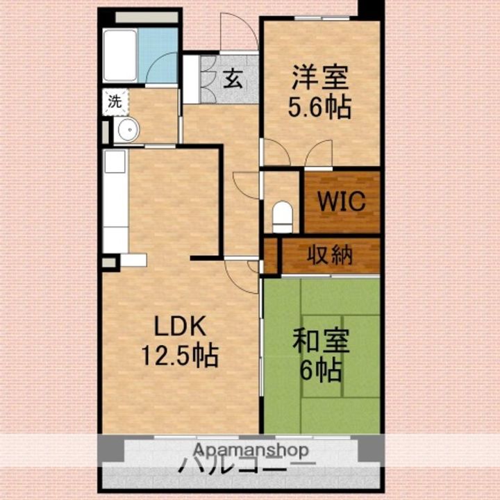 パインシルクふじみ野の間取り