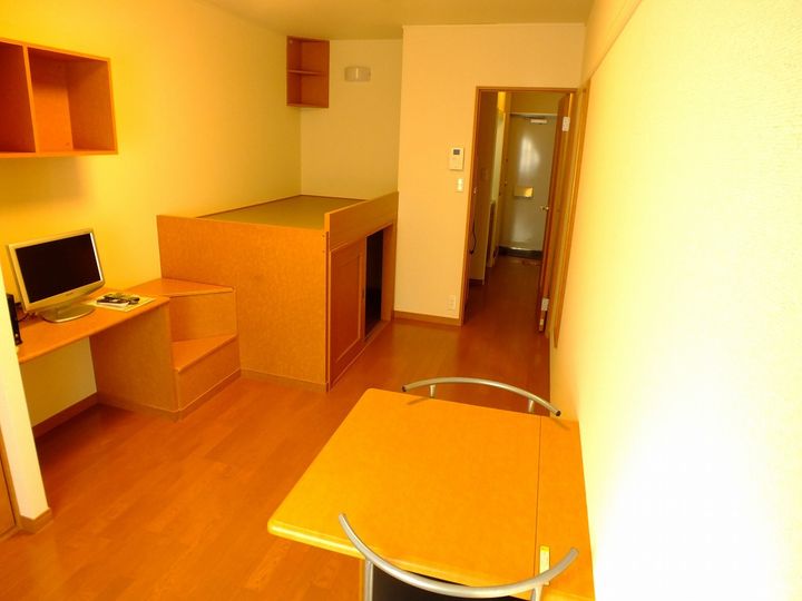 レオパレスYANAGIⅡの玄関