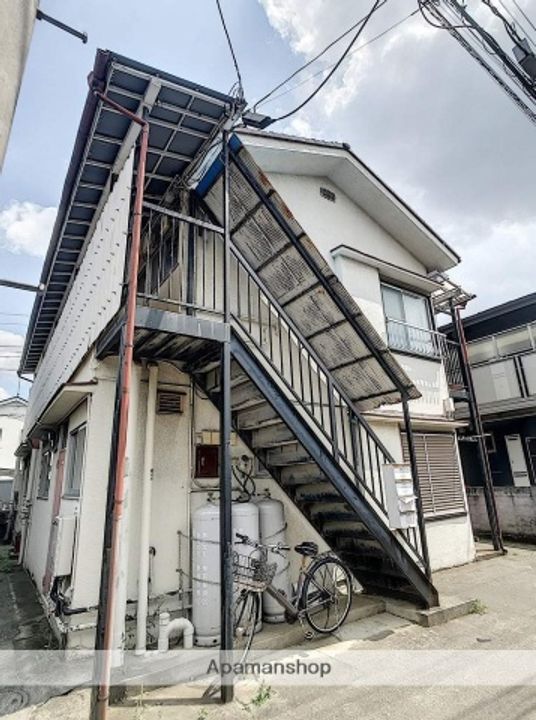 埼玉県新座市野火止5丁目の賃貸アパートの外観