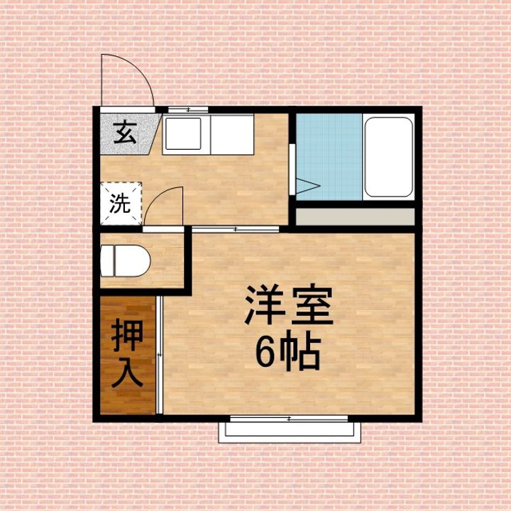 カーサ・マローネの間取り