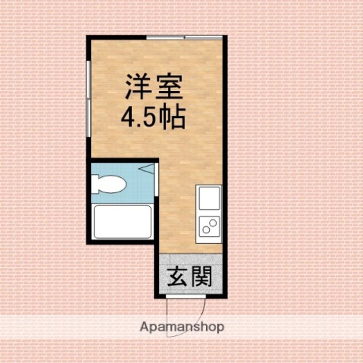 埼玉県富士見市水谷東3丁目の賃貸アパートの間取り