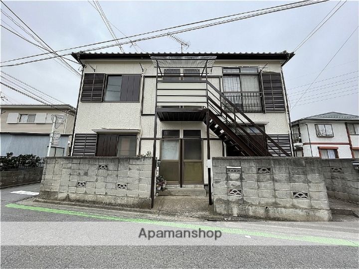 埼玉県川越市富士見町の賃貸アパートの外観