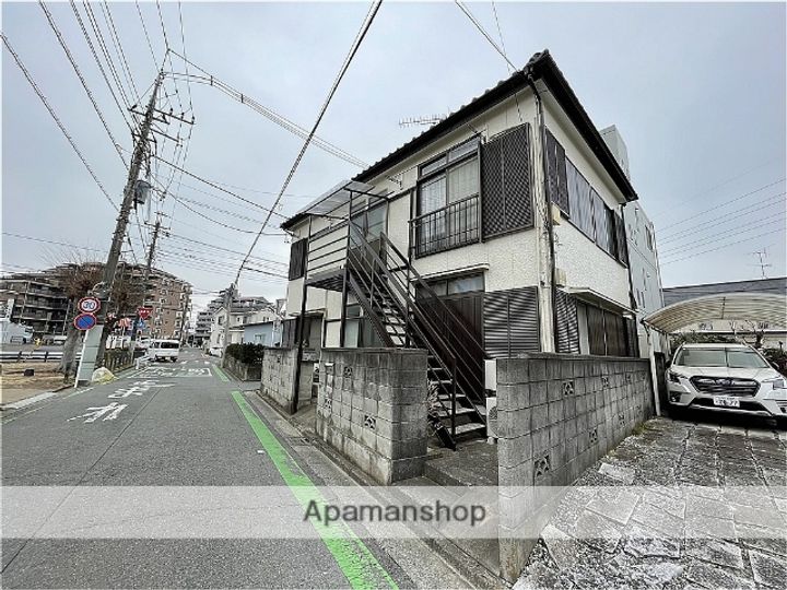 埼玉県川越市富士見町の賃貸アパートの外観