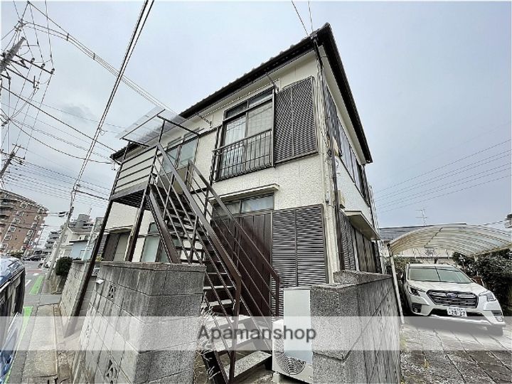 埼玉県川越市富士見町の賃貸アパートの外観