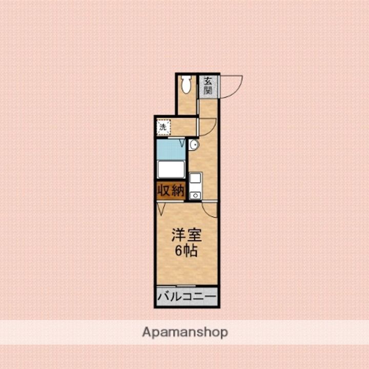 埼玉県川越市大字藤間の賃貸アパートの間取り