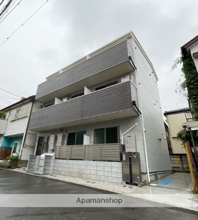 埼玉県川越市大字藤間の賃貸アパートの外観