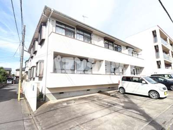 埼玉県鶴ヶ島市大字鶴ヶ丘の賃貸アパートの外観