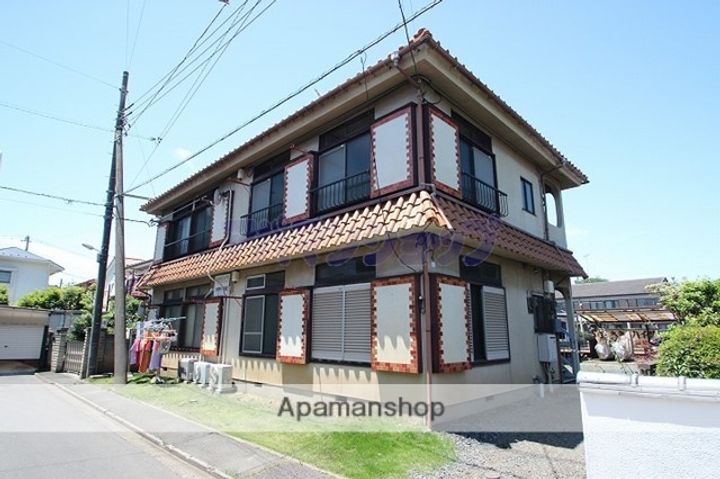 埼玉県鶴ヶ島市大字上広谷の賃貸アパートの外観