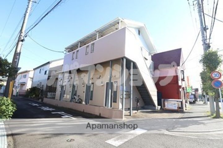 埼玉県川越市霞ケ関東4丁目の賃貸アパートの外観