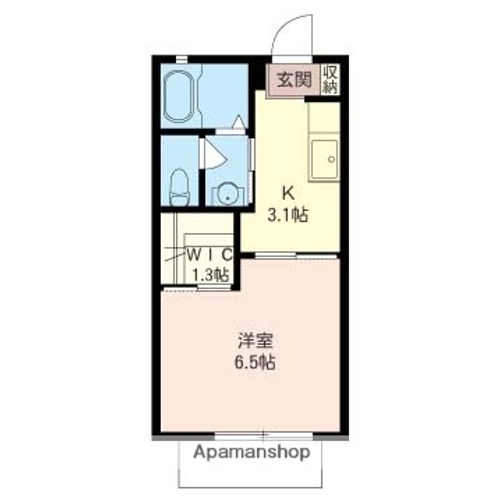 ジュネス栗原Ⅱの間取り