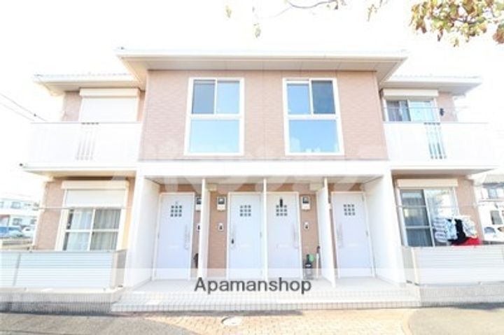 埼玉県川越市大字下広谷の賃貸アパートの外観