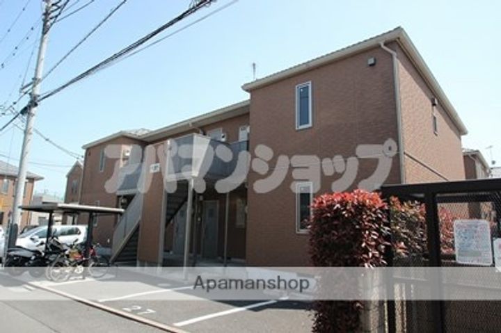 埼玉県川越市大字上戸の賃貸アパートの外観