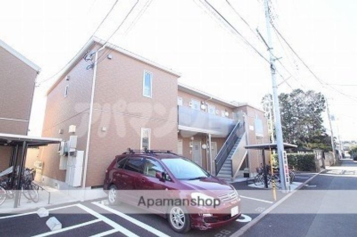 埼玉県川越市大字上戸の賃貸アパートの外観