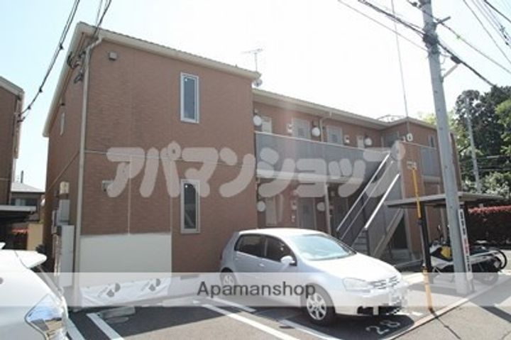 埼玉県川越市大字上戸の賃貸アパートの外観