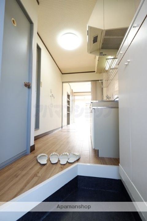 埼玉県鶴ヶ島市大字上広谷の賃貸アパートの玄関