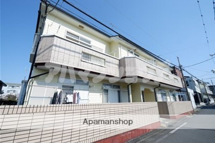 埼玉県鶴ヶ島市大字上広谷の賃貸アパートの外観