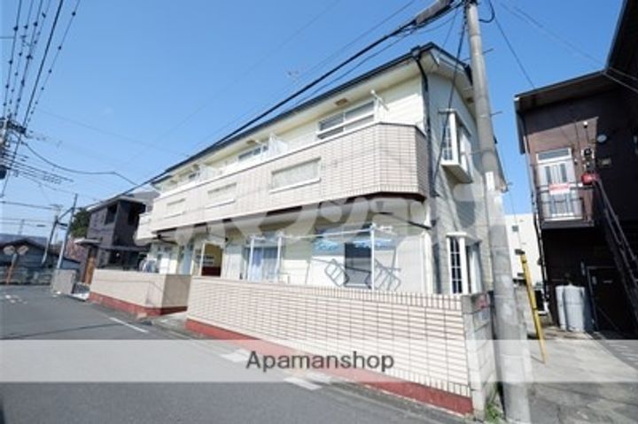 埼玉県鶴ヶ島市大字上広谷の賃貸アパートの外観