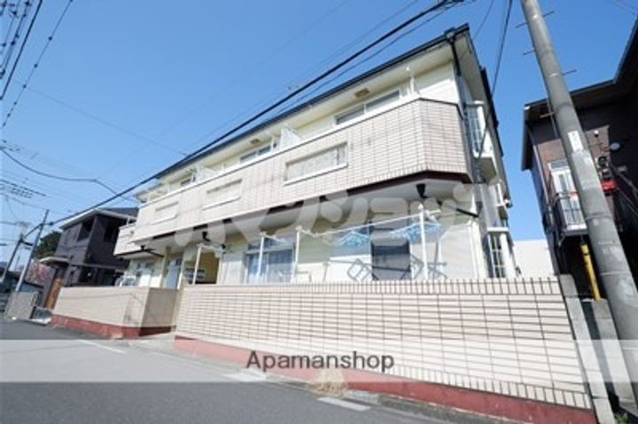 埼玉県鶴ヶ島市大字上広谷の賃貸アパートの外観