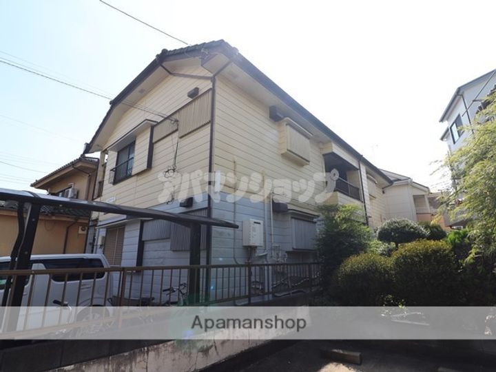 埼玉県鶴ヶ島市大字上広谷の賃貸アパートの外観