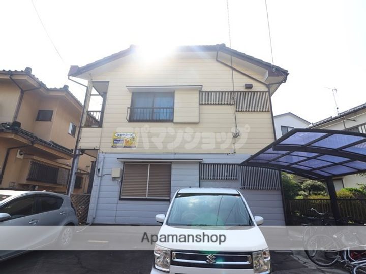 埼玉県鶴ヶ島市大字上広谷の賃貸アパートの外観