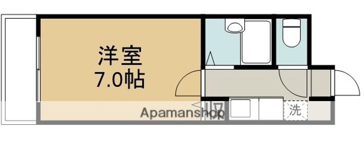 川越市駅前ビルの間取り