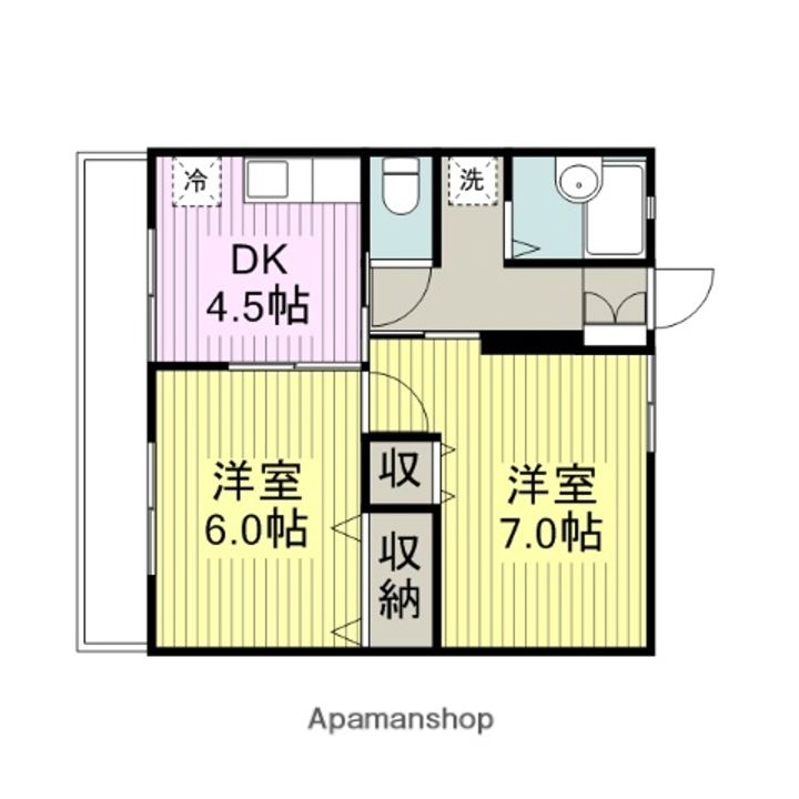 レジデンス上野田Ⅰの間取り