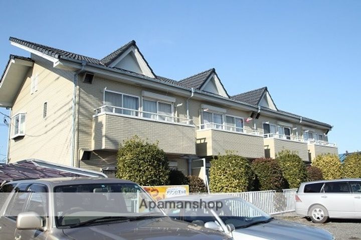 埼玉県川越市大字上戸の賃貸アパートの外観