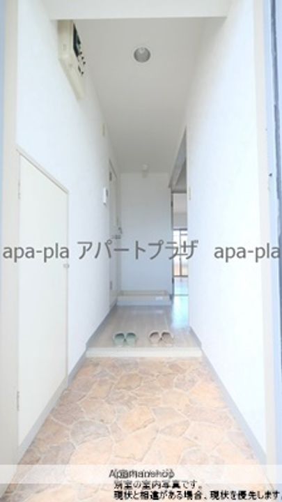 パレスゴールド川越の玄関