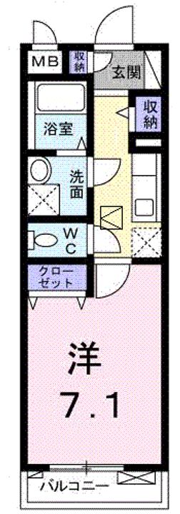 フレージュ山光の間取り