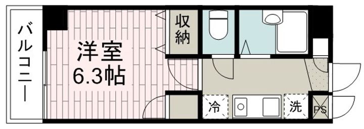 カサル・ミーサの間取り