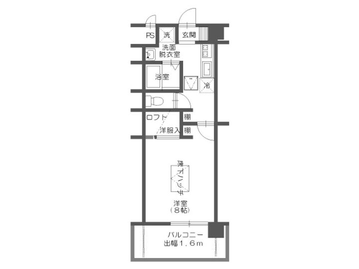 ルネス エスポワールの間取り