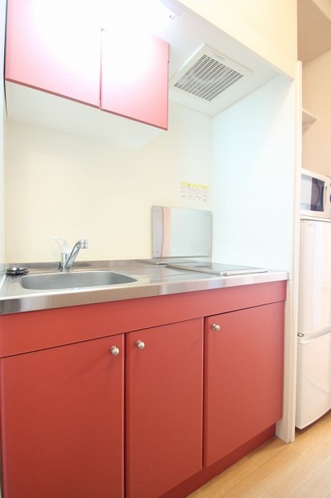 レオパレスリリーのキッチン