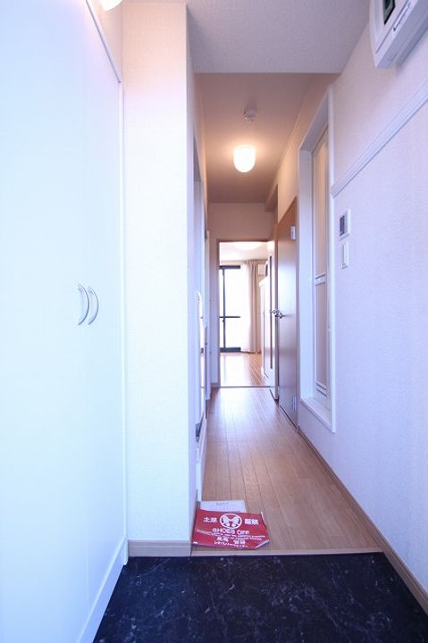 レオパレスリリーの玄関