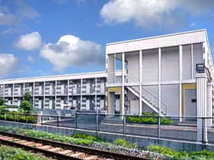 レオパレスL・A・ハイツの外観