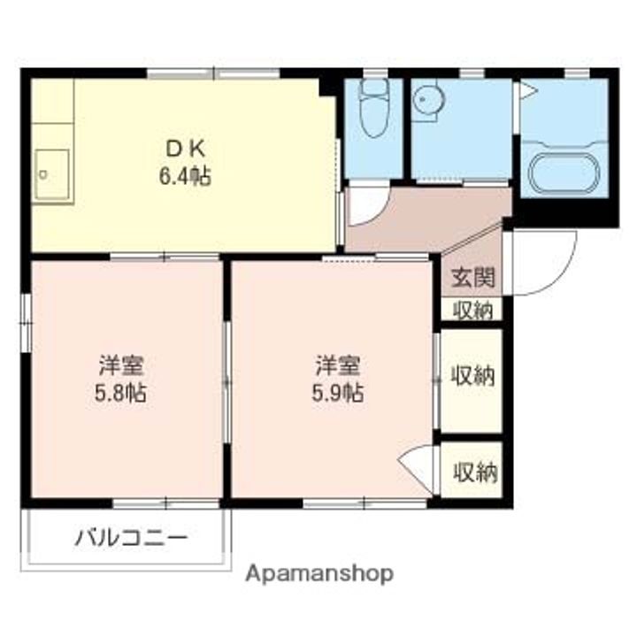 ルミナス3号館の間取り