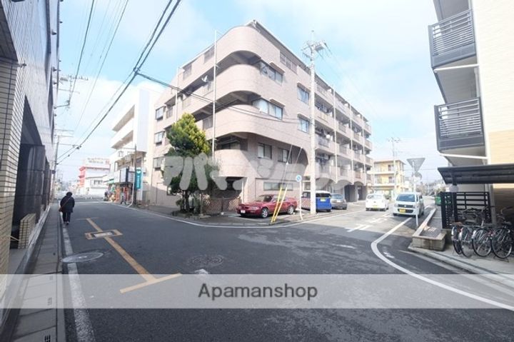 埼玉県坂戸市芦山町の賃貸マンションの外観